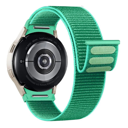 Band For Samsung Galaxy Watch 7/6/4/classic/5 pro 44mm 40mm wrist No Gaps Nylon sport loop correa bracelet Galaxy Watch 7 Strap