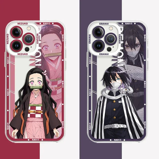 Anime iPhone 16 14 Pro Max 16 12 Mini 11 Pro XR XS X 8 7 6 6S Plus SE 2020 Soft Silicone Back Cover