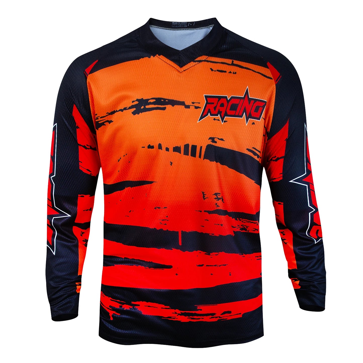Pro Long Sleeve Motocross Shirt Mountain Bike Downhill Jersey Cross Country Bike Racing Shirt Quick Dry Mountain Bike T-Shirt