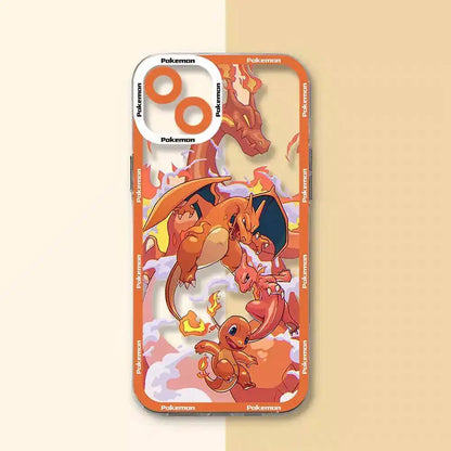 Anime Gengar Pikachu Casing For OPPO Reno 13F 13 12F 11F 12 11 10 8 Pro Plus 8T 8Z 7Z 7 6 Realme C75 C65 C63 Psyduck Soft Case