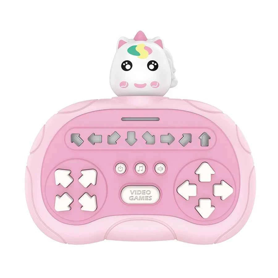 2026 New Spider-Man Quick Push Game Pop Up Fidget Bubble Electronic Pop it Pro Game Light AntiStress Toys For Adult Kids Gift