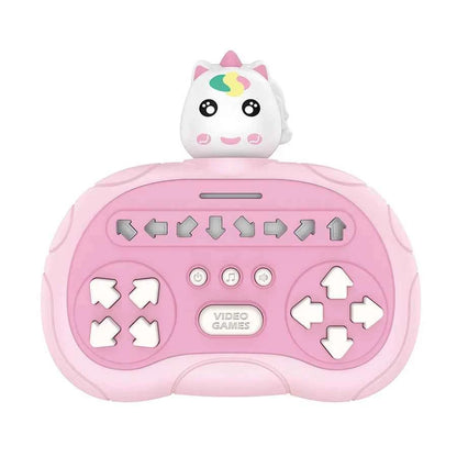 2026 New Spider-Man Quick Push Game Pop Up Fidget Bubble Electronic Pop it Pro Game Light AntiStress Toys For Adult Kids Gift