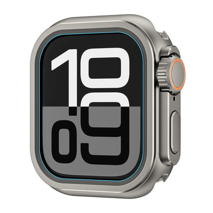 Metal Bumper Case For Apple Watch 46mm 45mm 44mm Protector Frame Cover For iWatch Series 10 9 8 7 6 5 SE Change To Ultra 2 49mm