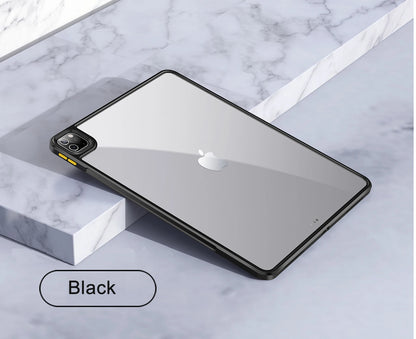 Clear Transparent Case For iPad Air 4 5 Pro 2024 11 12.9 10.2 13 MINI 6 7 8 9 10 Generation Sleeve Shockproof Hard Cover Funda