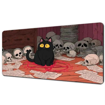 Cut cat Mouse Pad The Magic Gathering Playmat Mousepad for MTG TCG Office Desk Mat for Work Game Mini PC Laptop Cute Rug Carpet