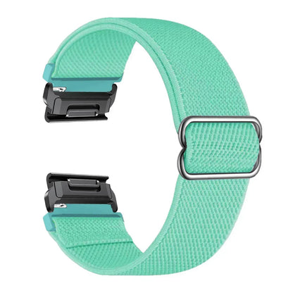 Elastic Woven Nylon Loop Strap For Garmin 22 26mm Fenix 7 7X 6X 6s 6 Pro 5 5s 5X Plus 3HR 945 Epix Gen 2 Enduro Quickfit Band