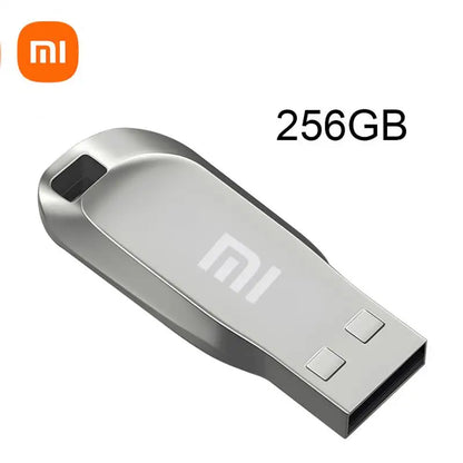 Original XIAOMI 2TB Metal Flash Drive USB 3.1 U Disk 2 IN 1 1024GB 512gb 1TB Pen Drives Waterproof Memory Stick Type C Adapter