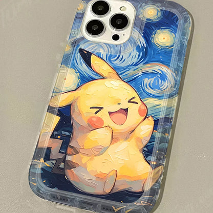Anime Case for iPhone 15 14 13 12 11 Pro Max XR XS X 8 7 6 6S Plus SE 2020 Shockproof Clear TPU Protective Cover