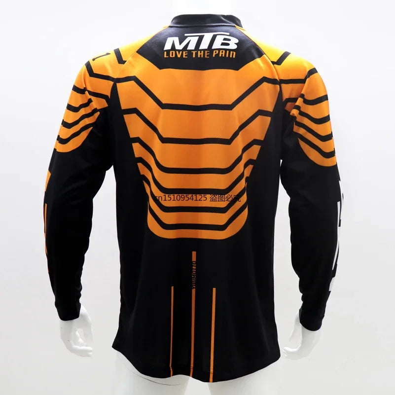 Quick Dry Summer MTB Jersey Short Sleeve Downhill T Shirt Cycling Motocross DH Wear BMX Mountain Bike Clothing