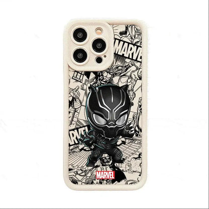Cartoon Marvel Groot Spiderman Phone Case for Apple iPhone 16 13 15 Pro Max 14 13 Pro 11 12 14Plus 15Plus Soft TPU
