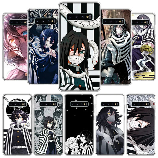 😈Demon😈Slayer Cover Phone Case For Samsung Galaxy S20 FE S21 + S22 S23 S24 Ultra S10 Plus S10E S9 S8 Coque Capa Fund