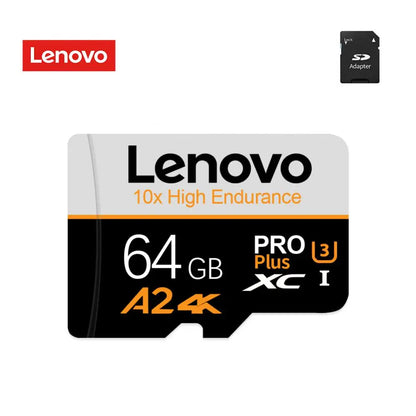 Tarjeta de memoria Lenovo 2TB Clase 10, 1TB, 512GB, 256GB, Mini tarjeta SD, tarjeta Micro TF SD, 128GB, tarjeta de memoria Flash SD/TF para Nintendo Switch