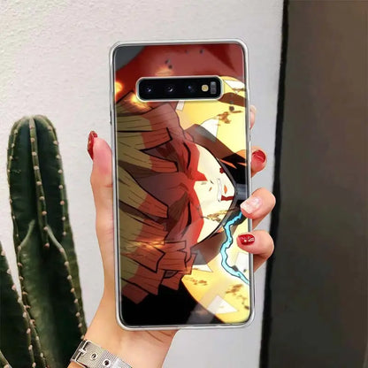 Japan Anime Phone Case For Samsung Galaxy S23 S24 Ultra Soft Cove