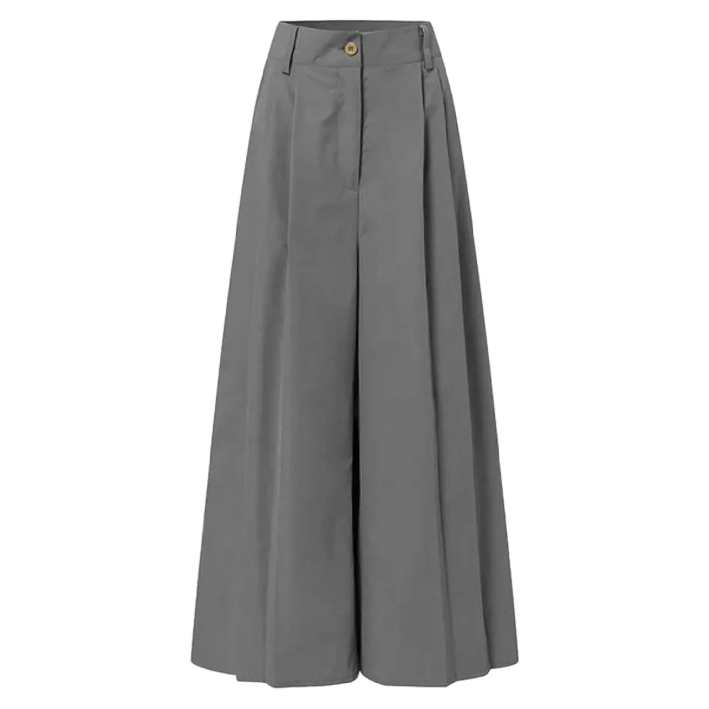Women’s 2026 Summer Autumn Palazzo Pants - Printed Cropped Cotton Baggy Trousers with Pockets