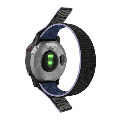 22mm 26mm QuickFit Nylon Loop Strap For Garmin Tactix 7 AMOLED Delta Bravo Band For Garmin Fenix 7X 6 PRO 5 3 Braided Watchbands