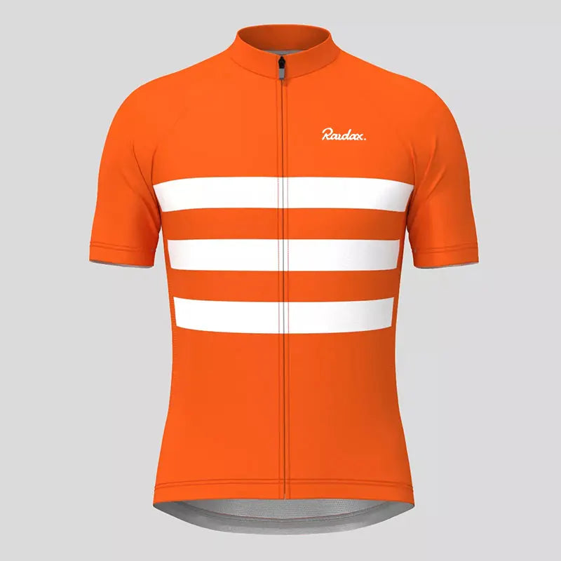 Spandex Cycling Clothing Raudax High Elasticity Short Sleeve Ropa Ciclismo Summer Men Top Jersey Bike Shirts Uniform Cycling Kit