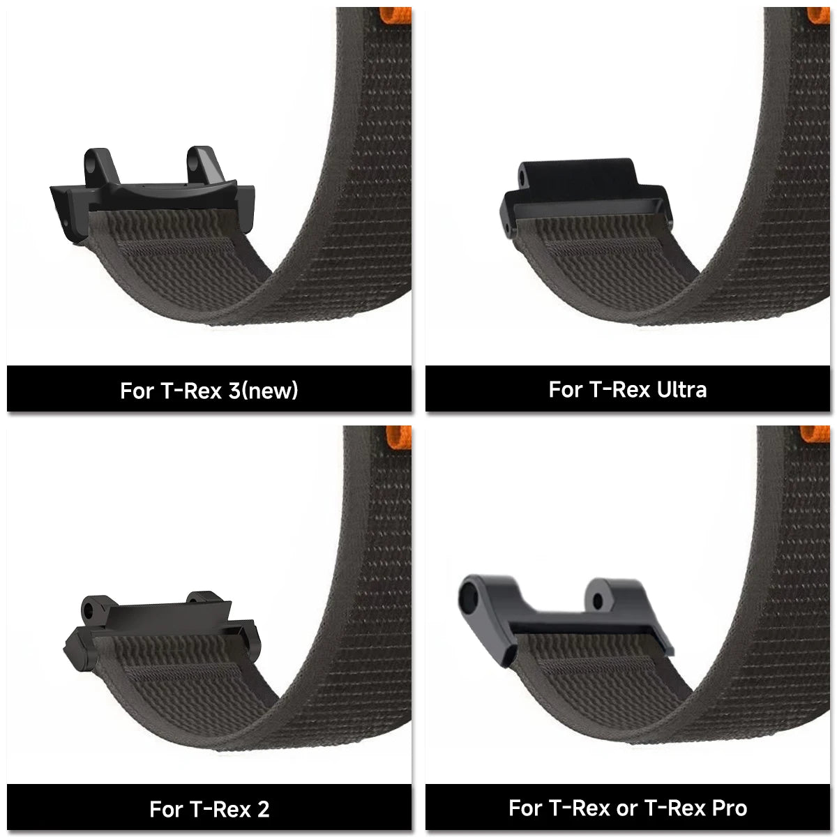 Nylon Strap For Amazfit T-rex  2 3 Ultra Watch Band For Huami Amazfit Trex Pro T Rex  Sport Belt Smartwatch Bracelet Accessories