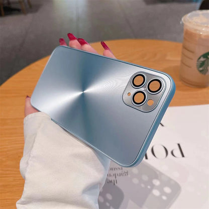 Fashion Bling Laser Aurora Pattern Colorful Phone Case For iPhone 16 14 13 12 11 15 Pro Max Plus Shockproof Bumper Cases Cover