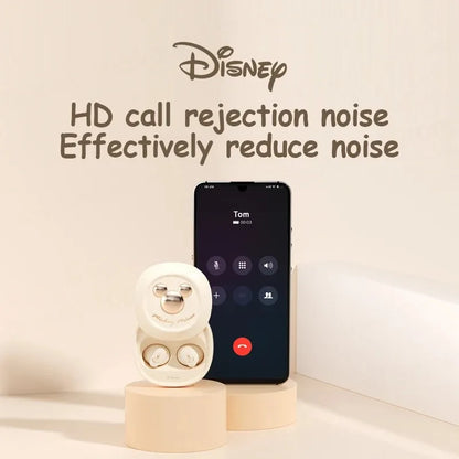 Disneyy D68 Mickey Bluetooth 5.3 Wireless Earphones HIFI Stereo Sound HD Call Headsets Long Endurance Noise Reduction Headphones