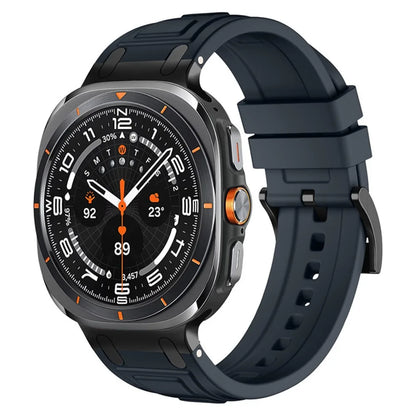 For Galaxy Watch7 Ultra Strap Armor Silicone Strap Waterproof BAND For Sanmsung Galaxy Watch 7Ultra 47mm Sport Strap Wristband