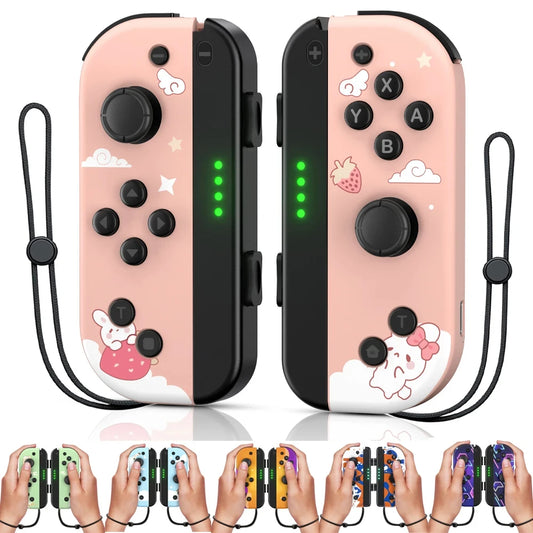Joycon For Nintendo Switch Gamepad For Ios/Android Bluetooth Mobile Game Pc Controller Joypad Wake Up Joysticks 6-Axis Console