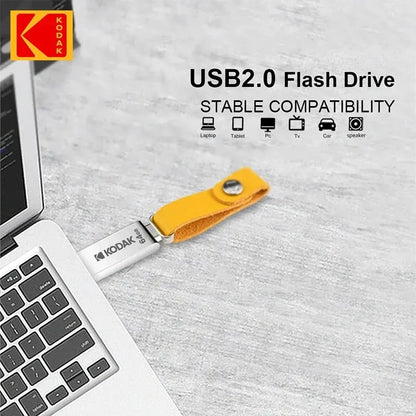 Unidad Flash USB KODAK 2,0 de 128GB, 64GB, 32GB, memoria USB de 128gb, 64gb, unidad Flash de 32gb para Micro PC