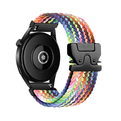 Braided Loop for Fitbit Versa 3/4 Watch Band Parachute Style Buckle Bracelet Correa Elastic Band for Fitbit Versa2/Sense1 2 Band
