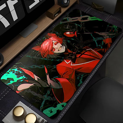 Hazbin Hotel Mouse pad rubber anti-slip computer accessories keyboard pad large desk pad coaster PC carpet Anime Mousepad XL XXL