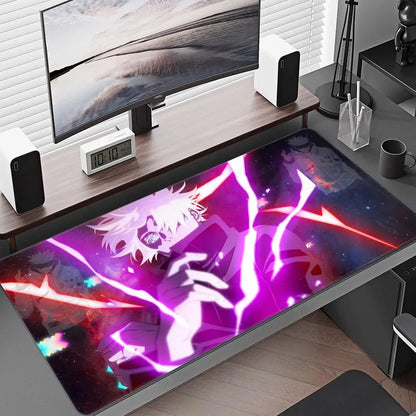 Satoru Gojo Anime Boy Mousepad Anime Mouse Pad Gamer XL Computer HD Home Mousepad XXL Mouse Mat Non-Slip