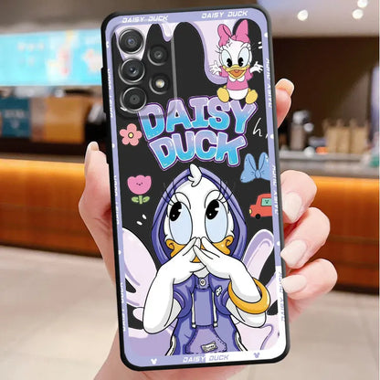 Personaje de dibujos animados de Anime 💙 Mickeyy funda de teléfono para Samsung Galaxy A20e A01 A31 A04 A40 A02s A41 A04s A30 A02 A10 A10s A71 A05