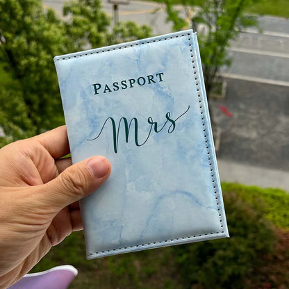 Personalised Mr and Mrs Passport Covers with Customized Name Passport Holder customized passport cover for couples
