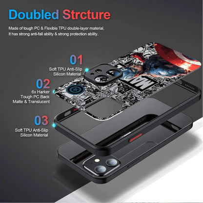 Movie characters Phone Case for Apple iPhone 11 Pro 12 7 8 Plus XR 14 Pro 15ProMax 13 Mini SE XS Max Soft Matte Cover