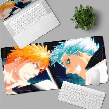 Super Cool Anime BLEACH Large Mouse Pad Laptop Gaming Cabinet Pc Keyboard Computer Desk Mat 900x400mm Gamer Accessories Mousepad