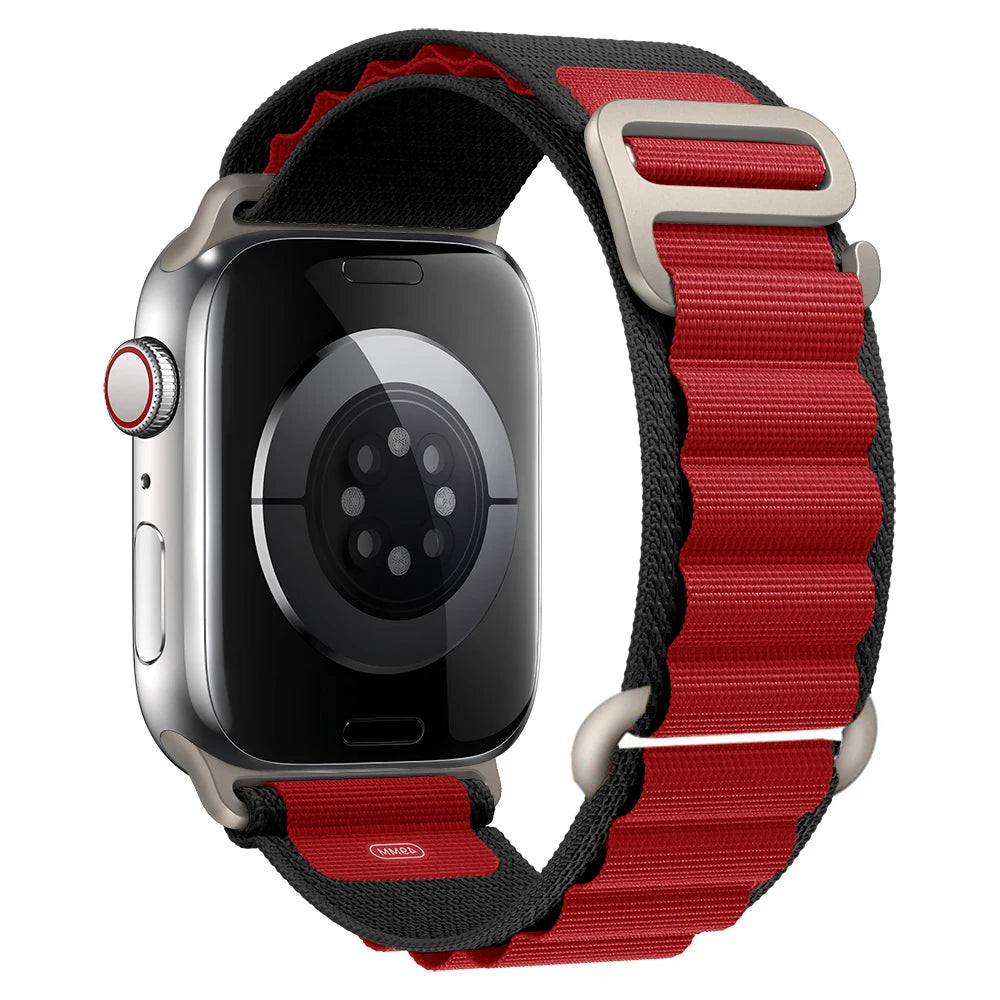 Alpine Loop For apple watch Ultra 2 band 49mm 45mm 44mm 40mm 41mm 38mm 42mm Nylon bracelet iwatch series 9 5 4 3 6 7 8 se strap