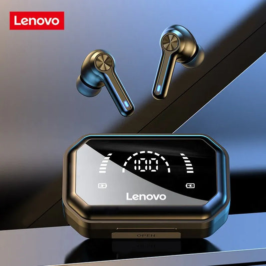 Lenovo LP3 Pro auriculares TWS Bluetooth 5,0 inalámbricos HIFI auriculares de música pantalla 1200mAh batería auriculares para juegos