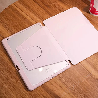 For iPad 10.2 7th 8th 9th Case iPad 10th Generation Rotation Cover for iPad Pro 12.9" 13" Air 11" 2024 2 3 4 5 9.7 5th 6th Funda