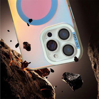 Luxury Fashion Matte Color Changing Magsafe Phone Cases for iPhone 17 Air 16 15 Pro Max 14 13 Magnetic Wireless Charge Cover
