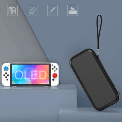 Para Switch OLED modelo Estuche de transporte 9 en 1 Kit de accesorios para Nintendo Switch modelo OLED 2022 con funda protectora