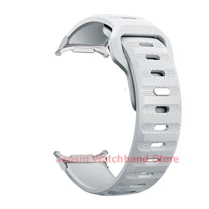 Silicone Strap For Samsung Galaxy Watch Ultra 47mm Watch Band Soft Sport Bracelet Breathable Wristband For Samsung Galaxy Ultra