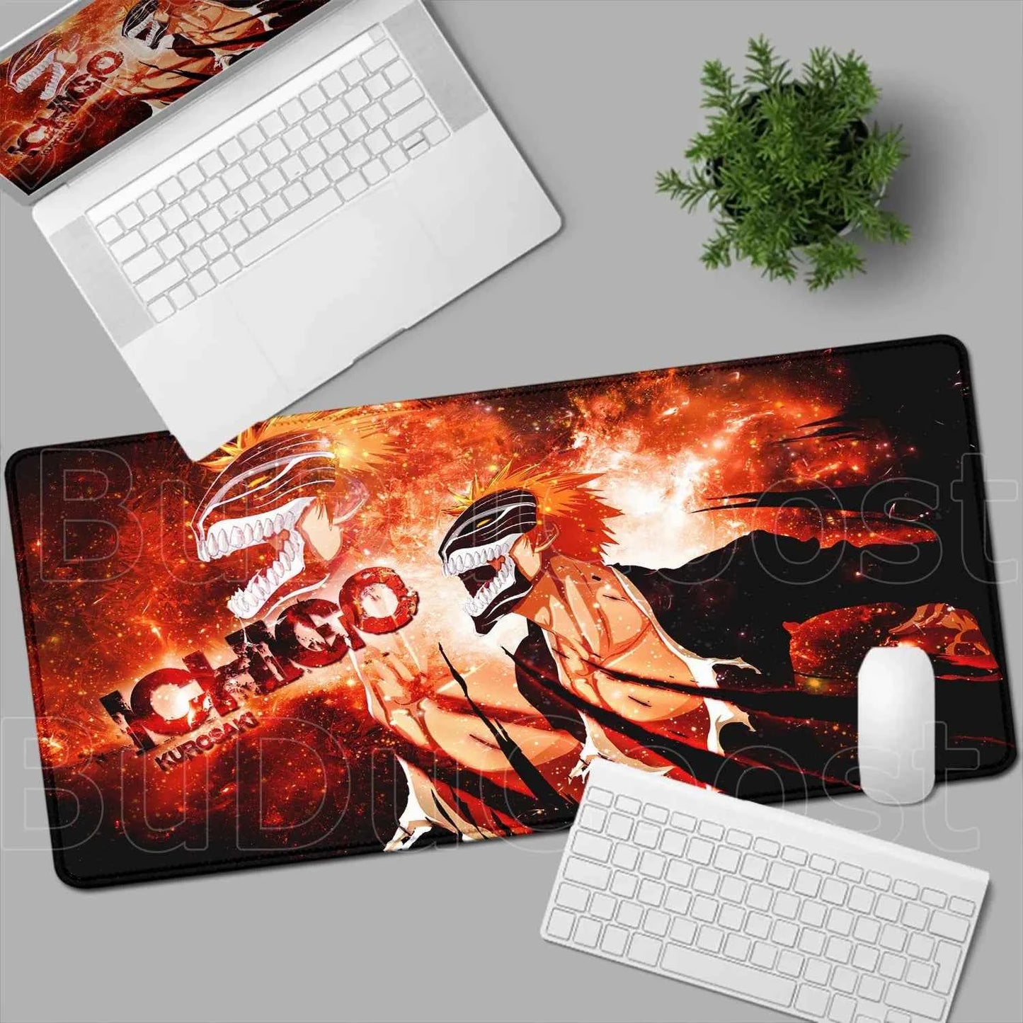 Anime Bleach Mousepad Large Keyboard Table Pad Japan Manga Laptop Office Rubber Soft Deskmat Pc Gamer HD Print Non-Slip Mice Mat