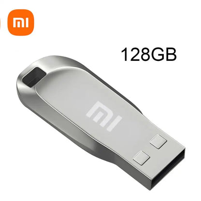 Original XIAOMI 2TB Metal Flash Drive USB 3.1 U Disk 2 IN 1 1024GB 512gb 1TB Pen Drives Waterproof Memory Stick Type C Adapter