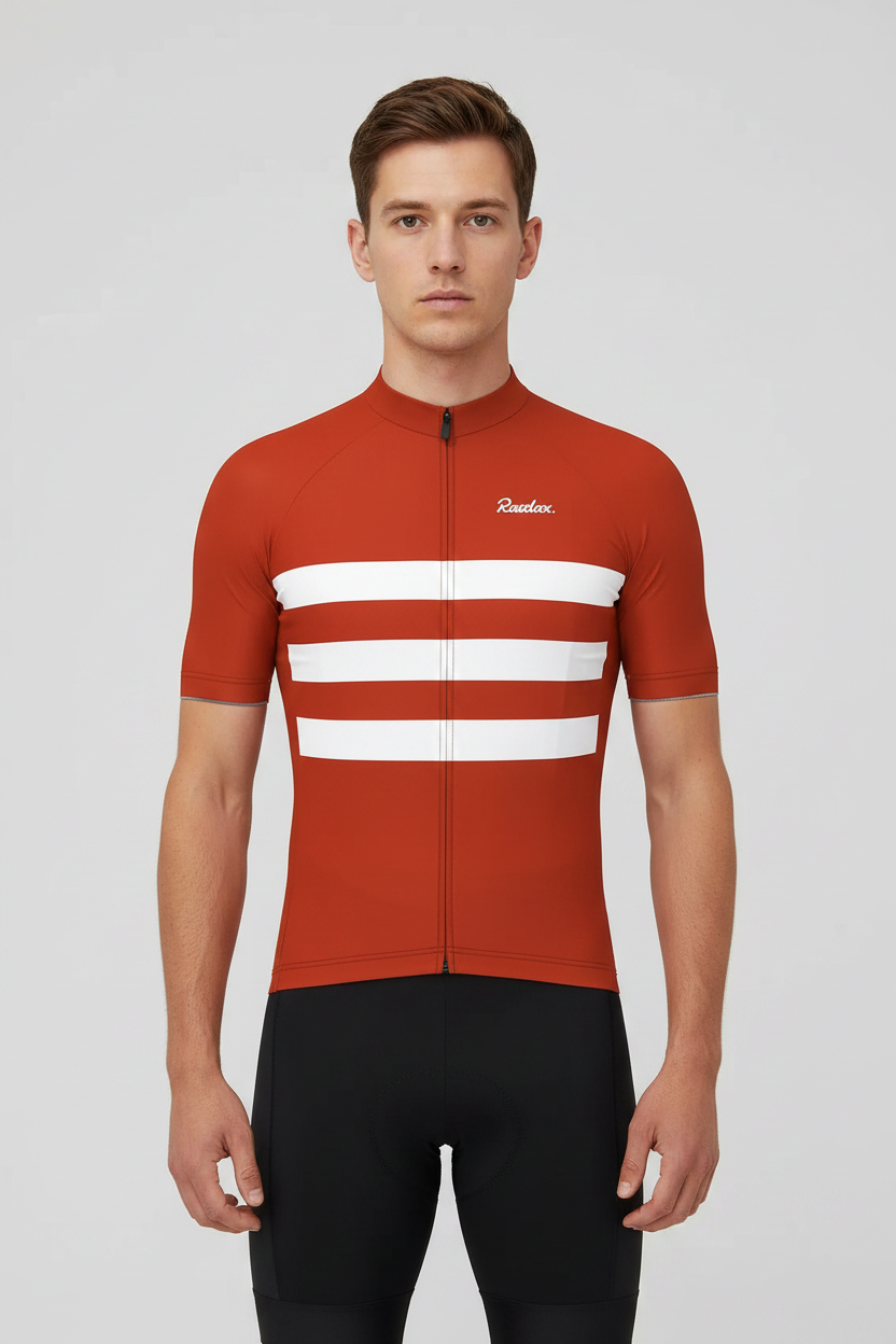 Spandex Cycling Clothing Raudax High Elasticity Short Sleeve Ropa Ciclismo Summer Men Top Jersey Bike Shirts Uniform Cycling Kit