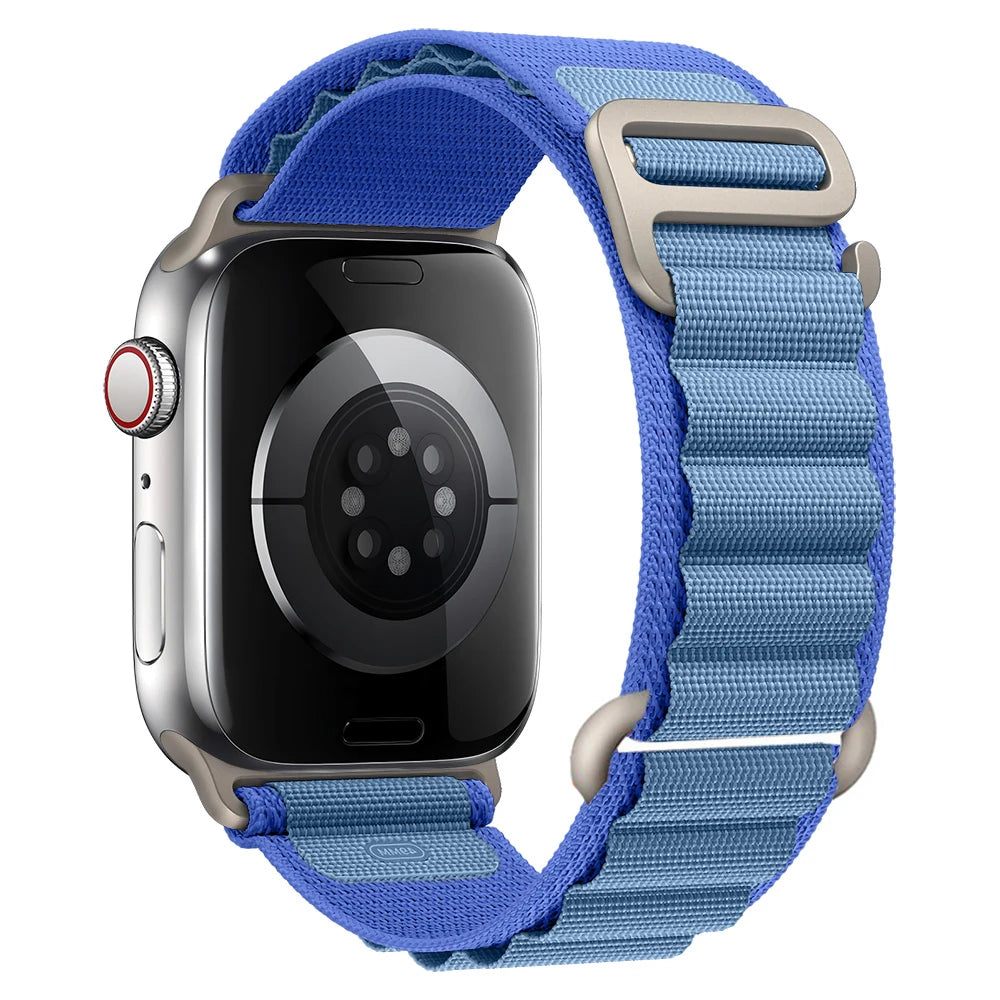 Alpine Loop For apple watch Ultra 2 band 49mm 45mm 44mm 40mm 41mm 38mm 42mm Nylon bracelet iwatch series 9 5 4 3 6 7 8 se strap