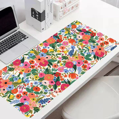 Chinese Style Carp Mouse Pad Large Gaming E-Sports Mousepad Office Keyboard HD Computer Accessory Non-Slip Mat Gift for Teen