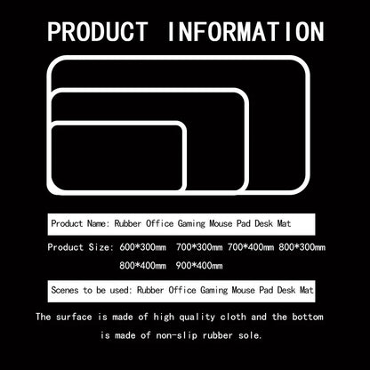 Cat Wizard Design Mouse Pad Card Game Mat Large Szie Computer Offices Mousepad XXL Anti-slip for Card Trading Cards Desk Mats