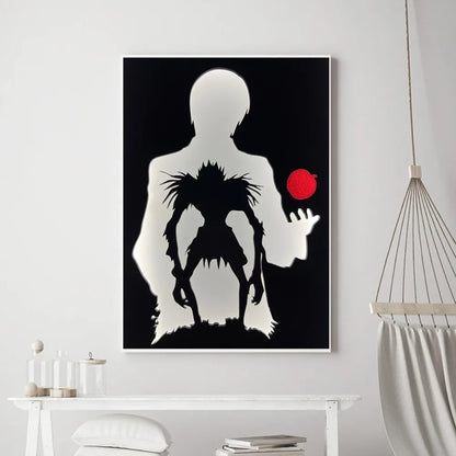 Hot Anime Death Note Poster Prints Poster Wall Painting Bedroom Living Room Wall Bar Restaurant Sticker Small
