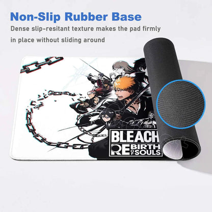 Anime Bleach Mousepad Large Keyboard Table Pad Japan Manga Laptop Office Rubber Soft Deskmat Pc Gamer HD Print Non-Slip Mice Mat