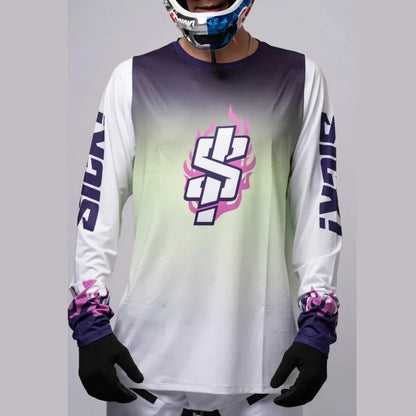 2025 SICK MTB T-Shirt Cycling Jersey Men Downhill Mountain Bike BMX Man Motocross Racing Long Sleeve Motorcycle Clothes Bicycle