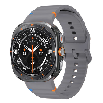 Original Strap for Samsung Galaxy Watch ultra strap 47mm Silicone Bracelet Galaxy Watch 5 pro/4/6 Classic/7 44mm 40mm 43 46 band