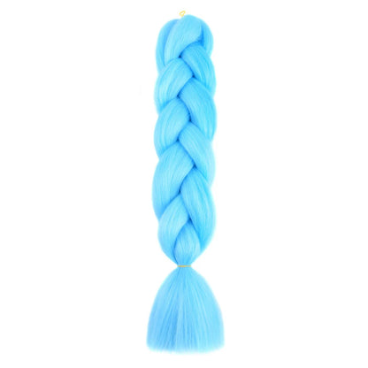 AZQUEEN 24 Inch Jumbo Braids Extensions Synthetic Braiding Hair Afro Ombre Color kanekalon Hair for Children Braid
